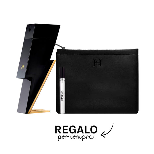 Perfume Masculino Bad Boy 100 ml + Billetera + Mini VIP Black 10 ml